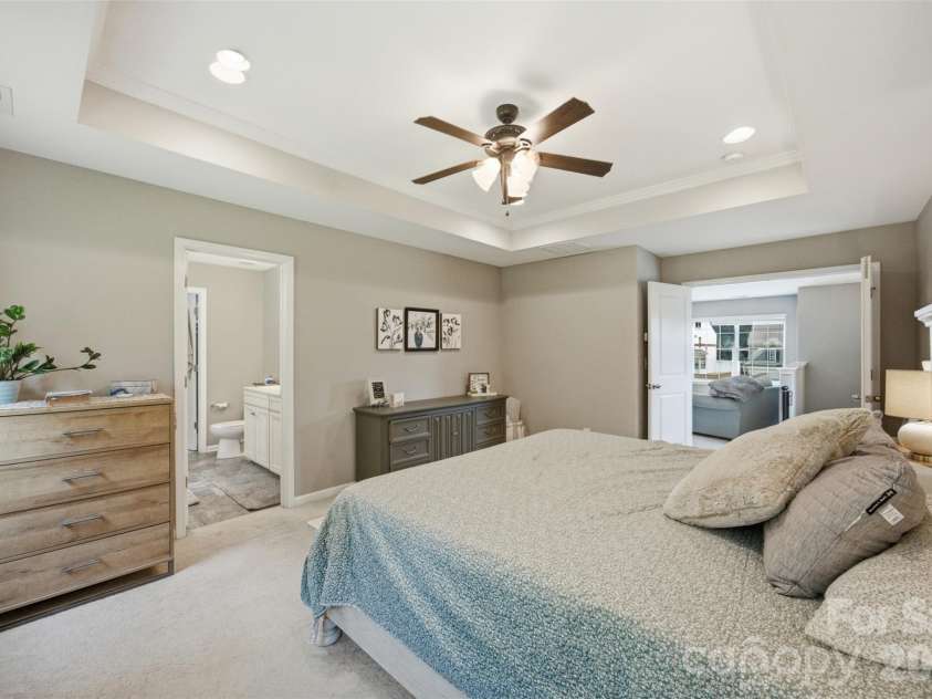 1335 Soothing Court, Concord, NC 28027.  MLS# CAR4414571, YatesRealty ID 46205. Primary bedroom