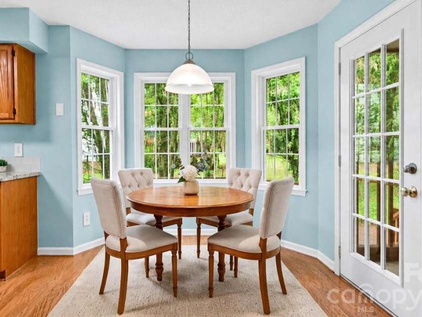 235 Withershinn Drive, Charlotte, NC 28262.  MLS# CAR4414548, YatesRealty ID 46207. Breakfast area