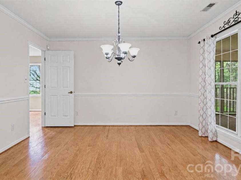 235 Withershinn Drive, Charlotte, NC 28262.  MLS# CAR4414548, YatesRealty ID 46207. Dining area or flex space