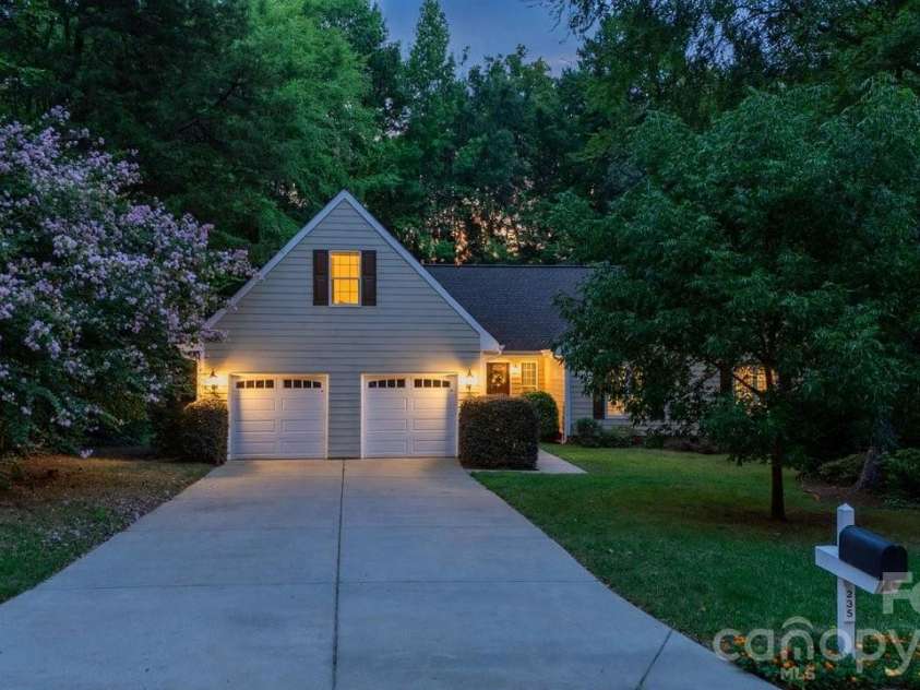 235 Withershinn Drive, Charlotte, NC 28262.  MLS# CAR4414548, YatesRealty ID 46207. Twilight