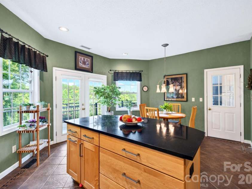 92 Lindon Cove Road, Candler, NC 28715.  MLS# CAR4415627, YatesRealty ID 46224. Access to Back Deck