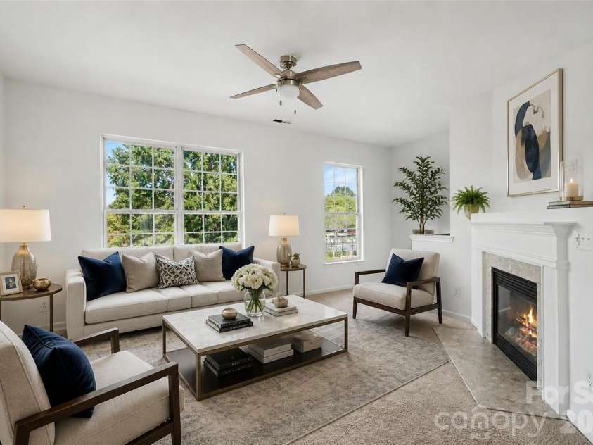 13211 Calloway Glen Drive, Charlotte, NC 28273.  MLS# CAR4415047, YatesRealty ID 46248. Virtually staged