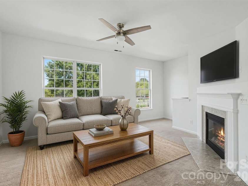 13211 Calloway Glen Drive, Charlotte, NC 28273.  MLS# CAR4415047, YatesRealty ID 46248. Virtually staged