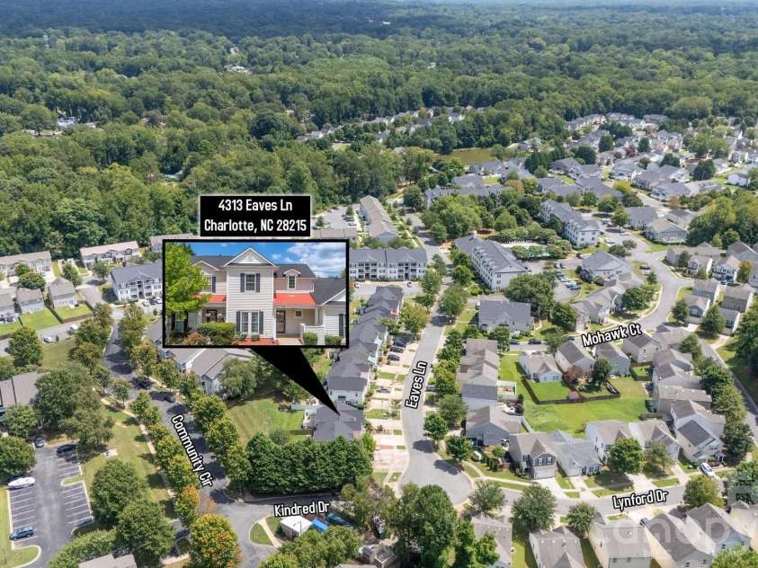 4313 Eaves Lane, Charlotte, NC 28215.  MLS# CAR4413642, YatesRealty ID 46253. 