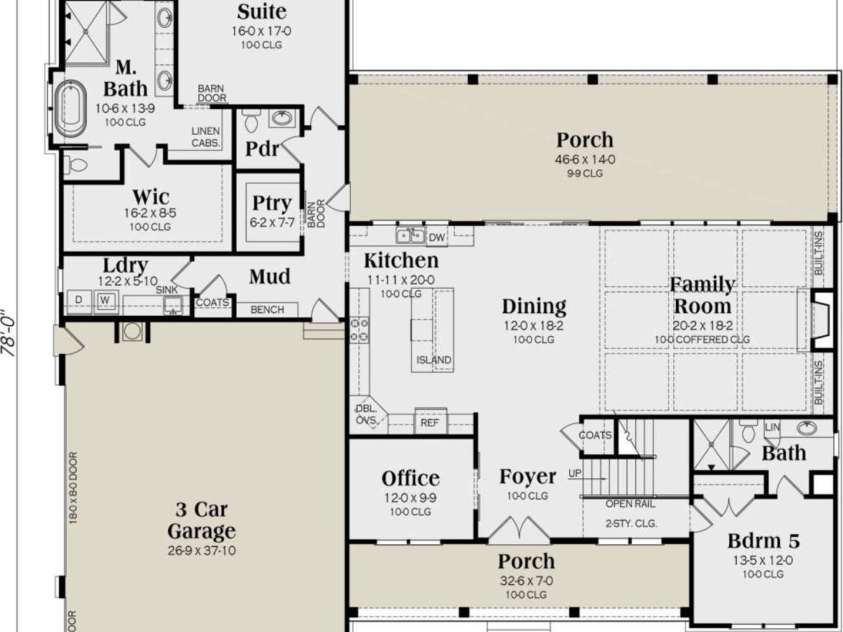 2402 Simfield Church Road, Matthews, NC 28105.  MLS# CAR4417312, YatesRealty ID 46263. Floor 1 layout