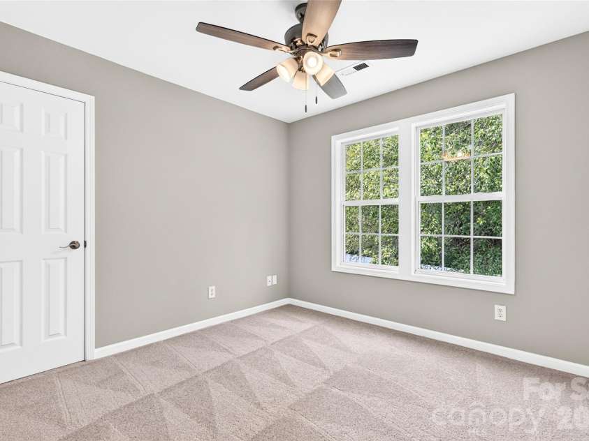 3808 Nuthatch Drive, Indian Trail, NC 28079.  MLS# CAR4416585, YatesRealty ID 46267. Secondary Bedroom 2