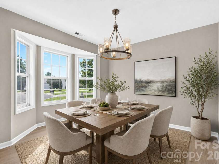 3808 Nuthatch Drive, Indian Trail, NC 28079.  MLS# CAR4416585, YatesRealty ID 46267. Virtually Staged