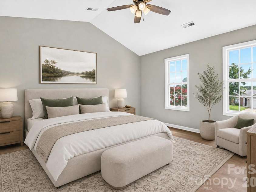 3808 Nuthatch Drive, Indian Trail, NC 28079.  MLS# CAR4416585, YatesRealty ID 46267. Virtually Staged