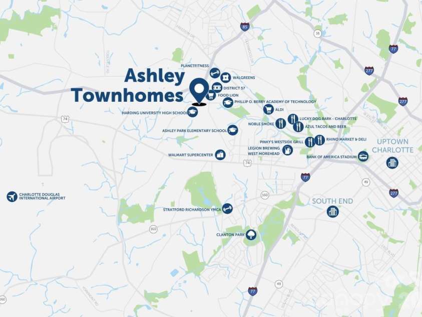 3247 Dannelly Towns Alley, Charlotte, NC 28208.  MLS# CAR4413755, YatesRealty ID 46271. 