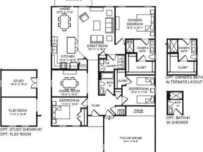 936 Pemberley Street, Lancaster, SC 29720.  MLS# CAR4344918, YatesRealty ID 46293. DOMINICA SPRING FLOORPLAN