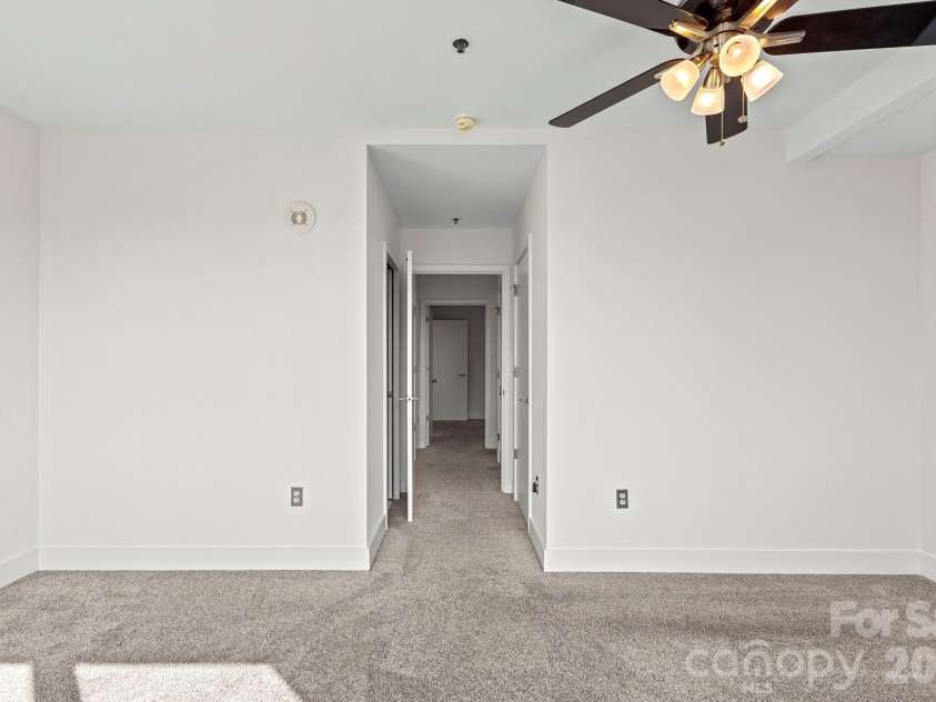 1133 Metropolitan Avenue, Charlotte, NC 28204.  MLS# CAR4363066, YatesRealty ID 4631. View from Primary to bedroom