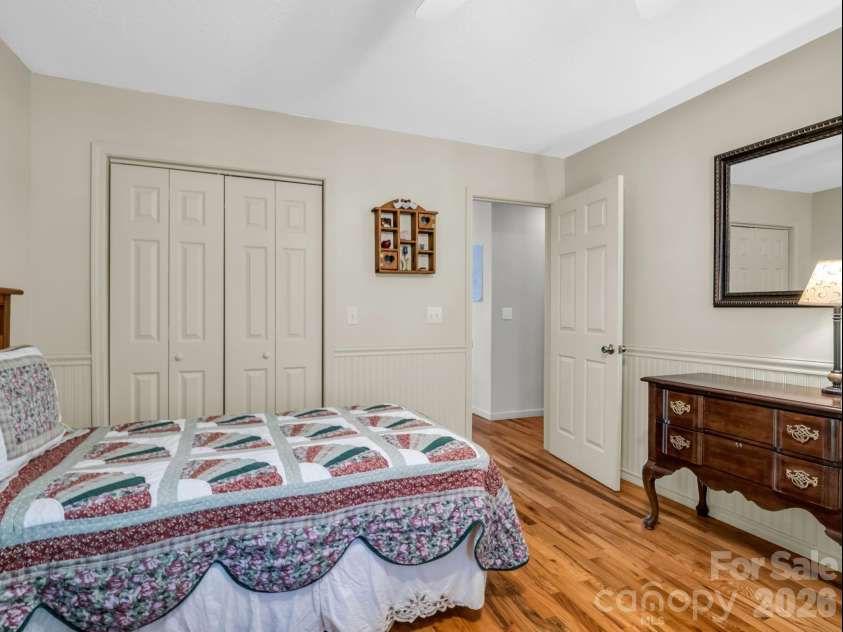 268 Mallard Road, Lake Lure, NC 28746.  MLS# CAR4372270, YatesRealty ID 46317. 2nd bedroom main level