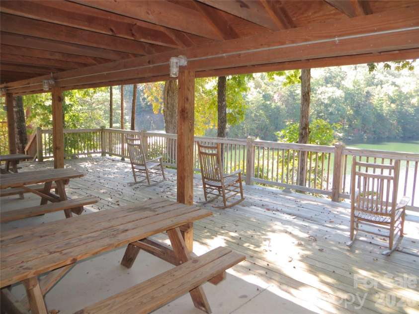268 Mallard Road, Lake Lure, NC 28746.  MLS# CAR4372270, YatesRealty ID 46317. Community Pavilion