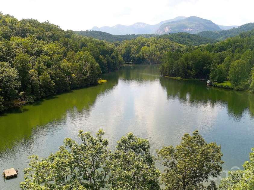 268 Mallard Road, Lake Lure, NC 28746.  MLS# CAR4372270, YatesRealty ID 46317. Mirror Lake
