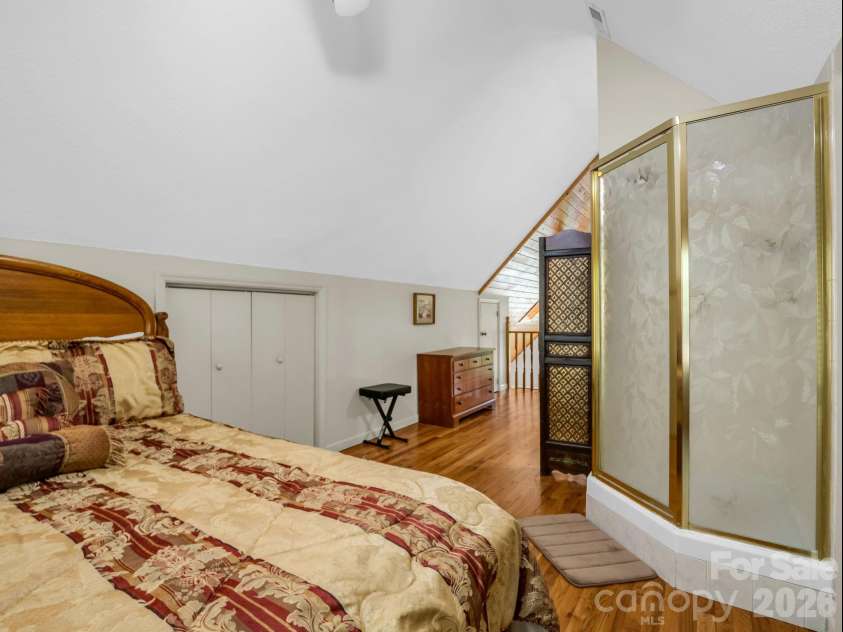 268 Mallard Road, Lake Lure, NC 28746.  MLS# CAR4372270, YatesRealty ID 46317. Upper level br and shower