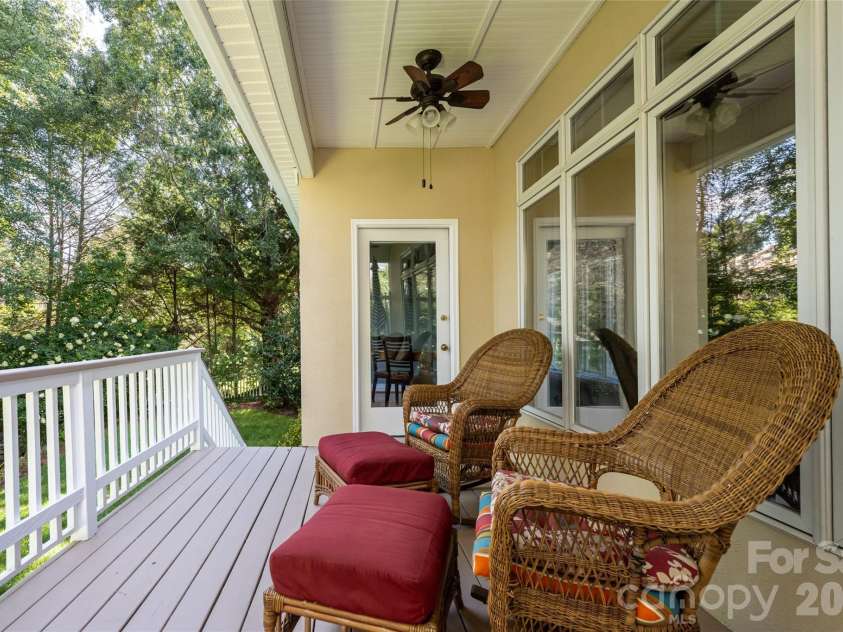 8 Clovelly Way, Asheville, NC 28803.  MLS# CAR4415587, YatesRealty ID 46324. Private backpack overlooking the creek!