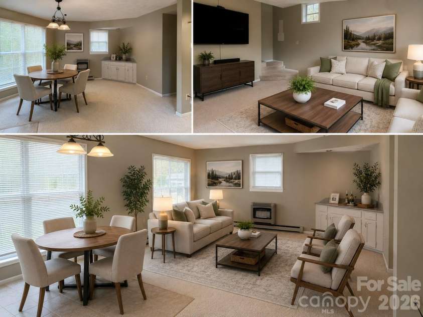 188 Laurel Hill Drive, Boone, NC 28607.  MLS# CAR4417361, YatesRealty ID 46329. Virtually Staged
