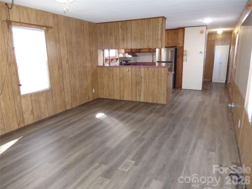5750 New Hope Road, Denton, NC 27239.  MLS# CAR4350091, YatesRealty ID 4633. Living room