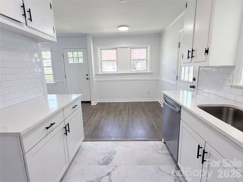 1507 Horah Street, Salisbury, NC 28144.  MLS# CAR4416899, YatesRealty ID 46335. Kitchen & Dining area