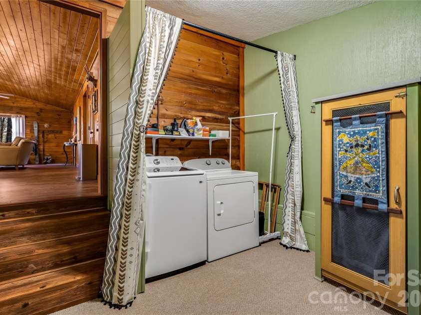 398 Locust Drive, Maggie Valley, NC 28751.  MLS# CAR4416894, YatesRealty ID 46368. Laundry room
