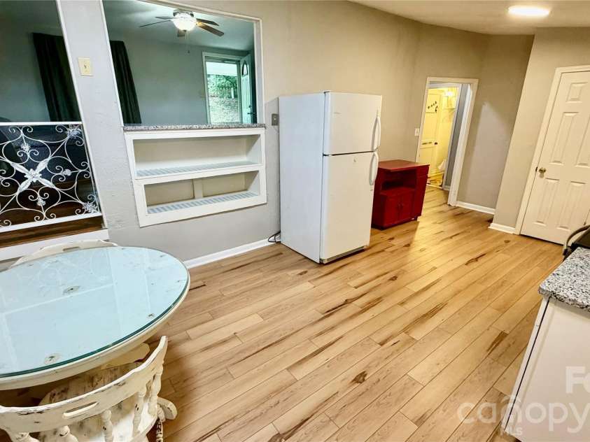 216 Auten Circle, Mount Holly, NC 28120.  MLS# CAR4416875, YatesRealty ID 46378. View from back door.