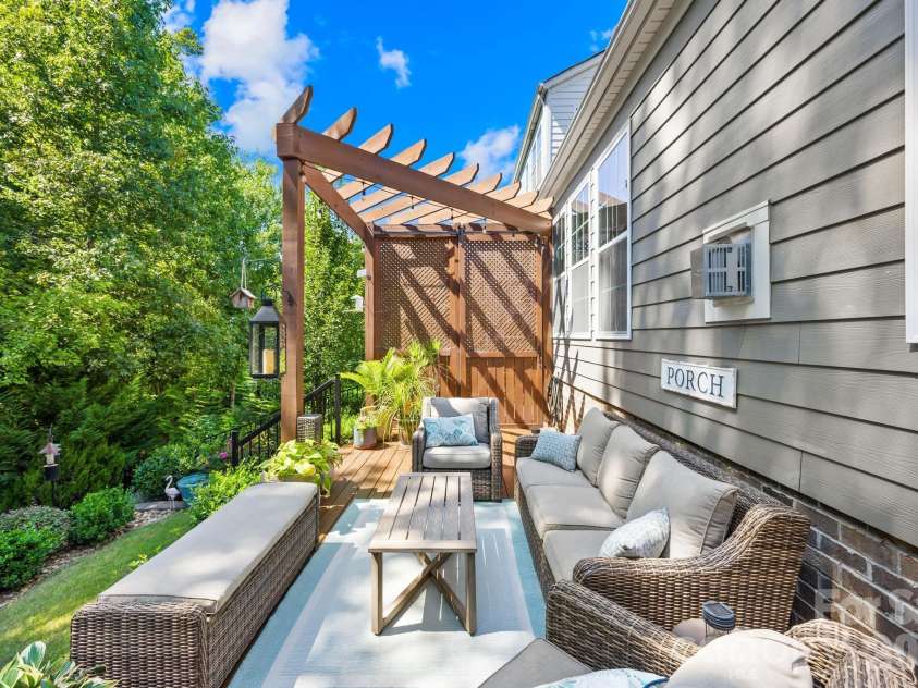 198 Rustling Waters Drive, Mooresville, NC 28117.  MLS# CAR4415930, YatesRealty ID 46382. Oversized deck