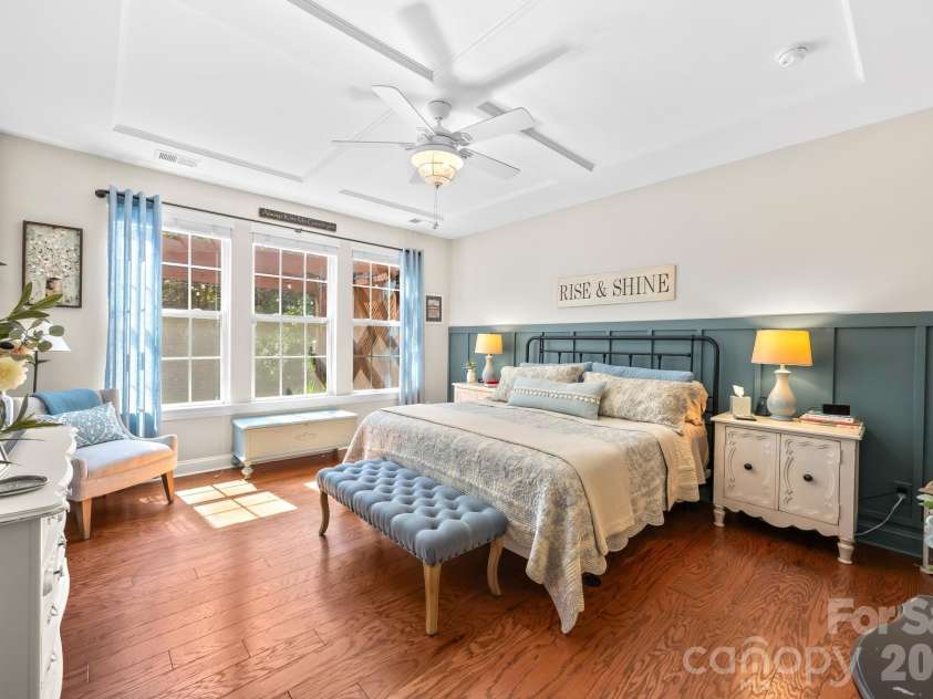 198 Rustling Waters Drive, Mooresville, NC 28117.  MLS# CAR4415930, YatesRealty ID 46382. Primary Bedroom