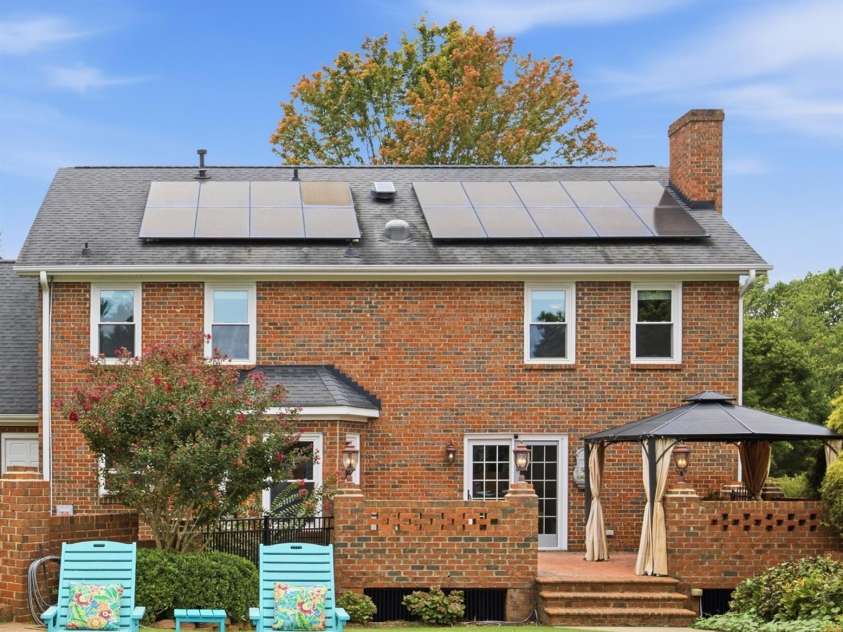 1511 Prancer Lane, Gastonia, NC 28056.  MLS# CAR4412780, YatesRealty ID 46391. 5.22 kW owned rooftop solar