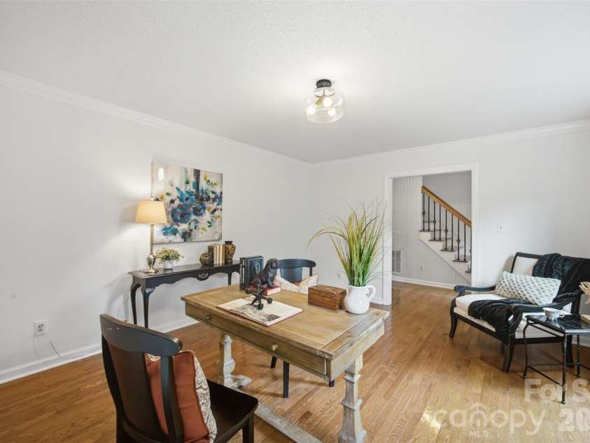 1511 Prancer Lane, Gastonia, NC 28056.  MLS# CAR4412780, YatesRealty ID 46391. Living room or main floor office