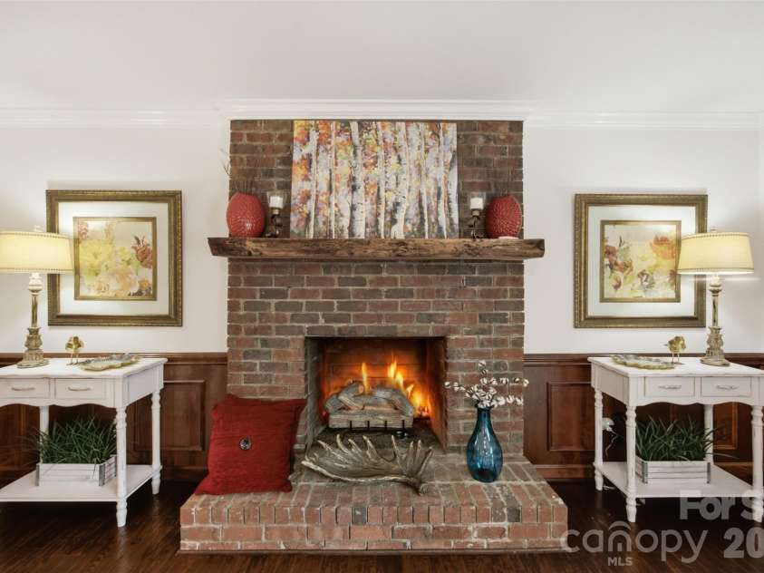 1511 Prancer Lane, Gastonia, NC 28056.  MLS# CAR4412780, YatesRealty ID 46391. Vented gas log fireplace