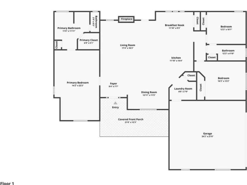 430 Bob Hardin Road, Rutherfordton, NC 28139.  MLS# CAR4417468, YatesRealty ID 46397. 