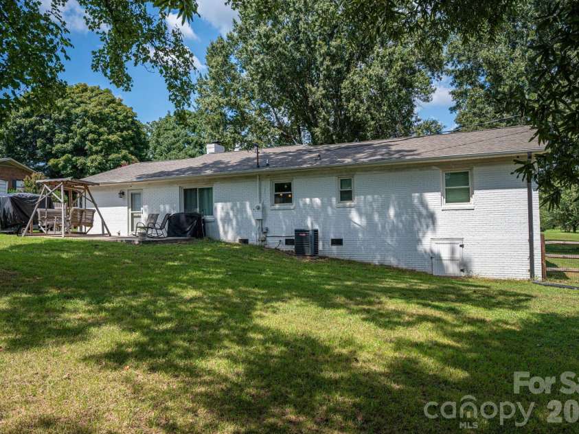 1718 Woolie Road, Lincolnton, NC 28092.  MLS# CAR4417317, YatesRealty ID 46404. Back of the house