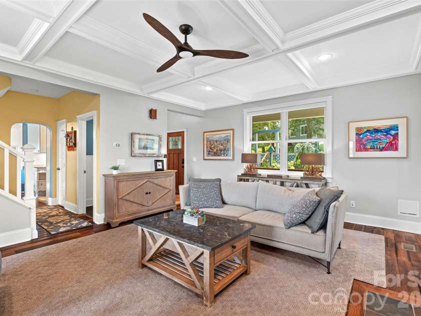 45 Logan Circle, Asheville, NC 28806.  MLS# CAR4415397, YatesRealty ID 46405. Open, welcoming, and designed for everyday living.