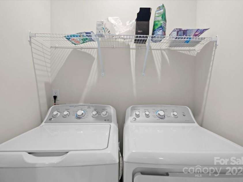 1725 Aspire Street, Charlotte, NC 28262.  MLS# CAR4205926, YatesRealty ID 4642. Laundry on third floor