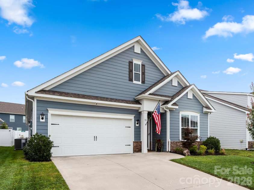 78 Fox Cove Road, Hendersonville, NC 28792.  MLS# CAR4415476, YatesRealty ID 46435. Front