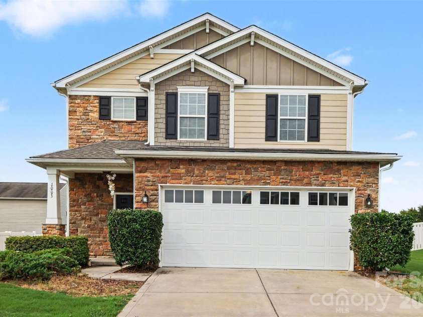 1003 Garden Web Road, Indian Trail, NC 28079.  MLS# CAR4412873, YatesRealty ID 46441. 
