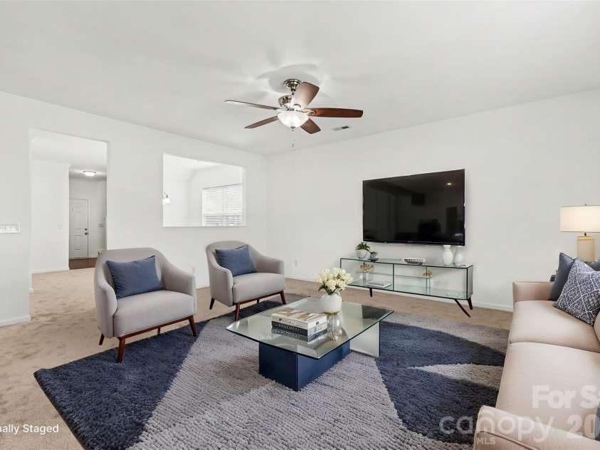 1003 Garden Web Road, Indian Trail, NC 28079.  MLS# CAR4412873, YatesRealty ID 46441. Virtually staged