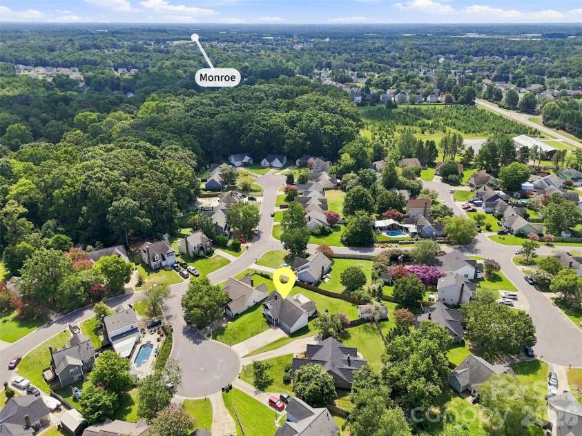 2604 Fence Post Lane, Monroe, NC 28110.  MLS# CAR4409926, YatesRealty ID 46446. 