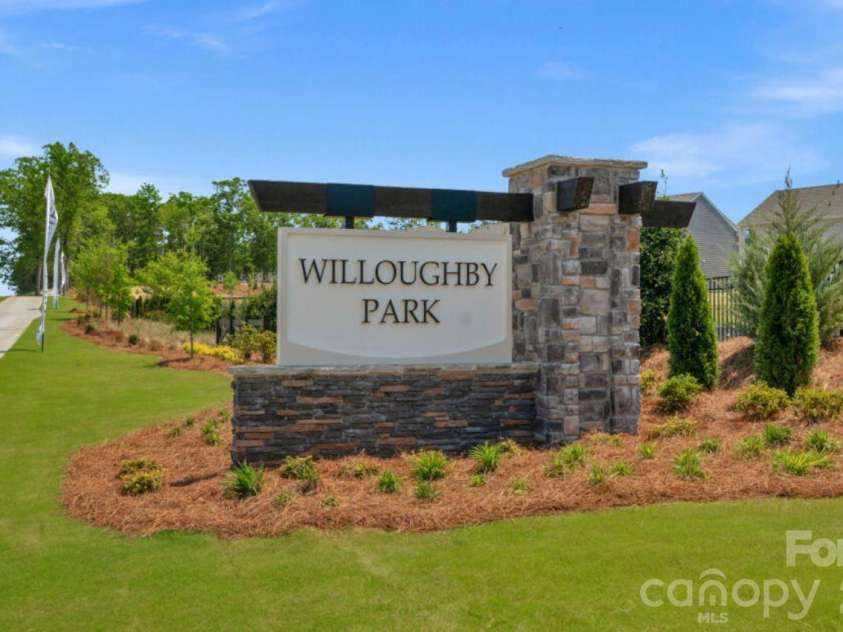1905 Augustine Street, Monroe, NC 28112.  MLS# CAR4416156, YatesRealty ID 46451. Community sign