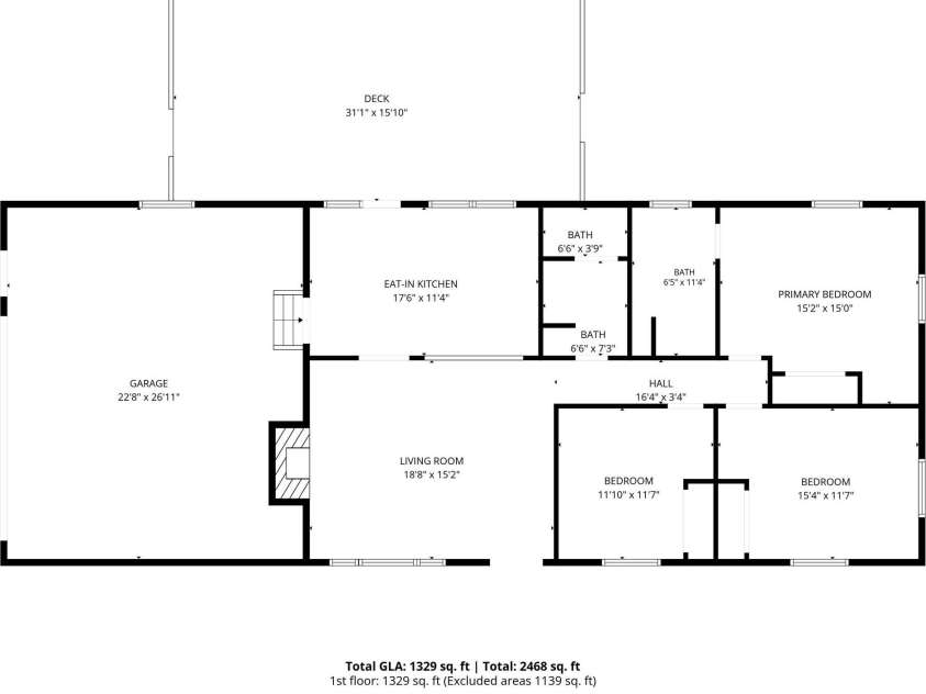 339 Indian Hills Loop, Waynesville, NC 28786.  MLS# CAR4417472, YatesRealty ID 46453. Floor Plan