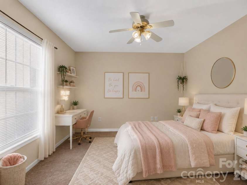 2305 Good Shepard Court, Lenoir, NC 28645.  MLS# CAR4415985, YatesRealty ID 46464. Third BR Virtually Staged