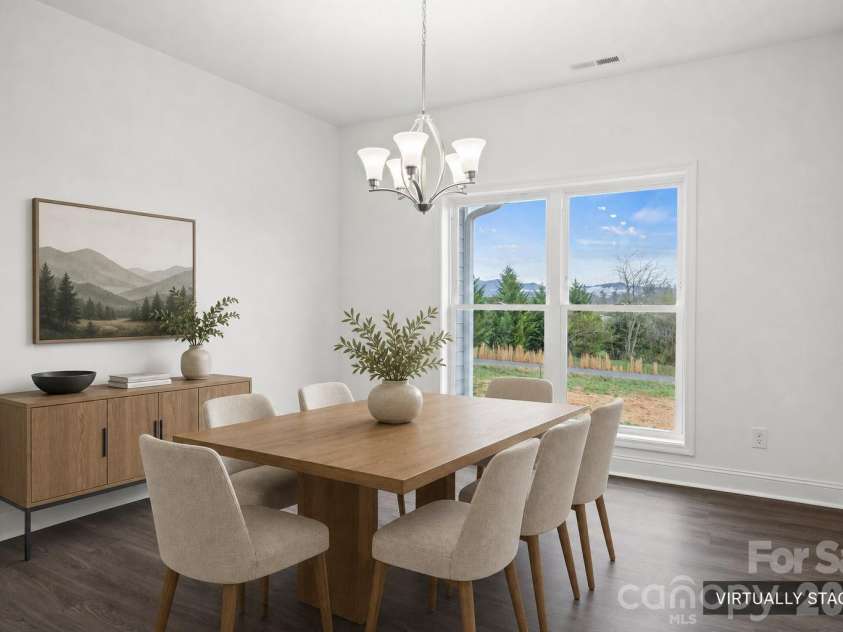 77 Horizon Way, Alexander, NC 28701.  MLS# CAR4411841, YatesRealty ID 46465. Dining Room