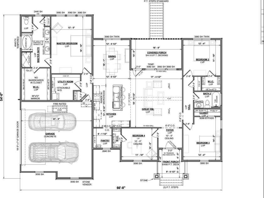 77 Horizon Way, Alexander, NC 28701.  MLS# CAR4411841, YatesRealty ID 46465. Floor Plan