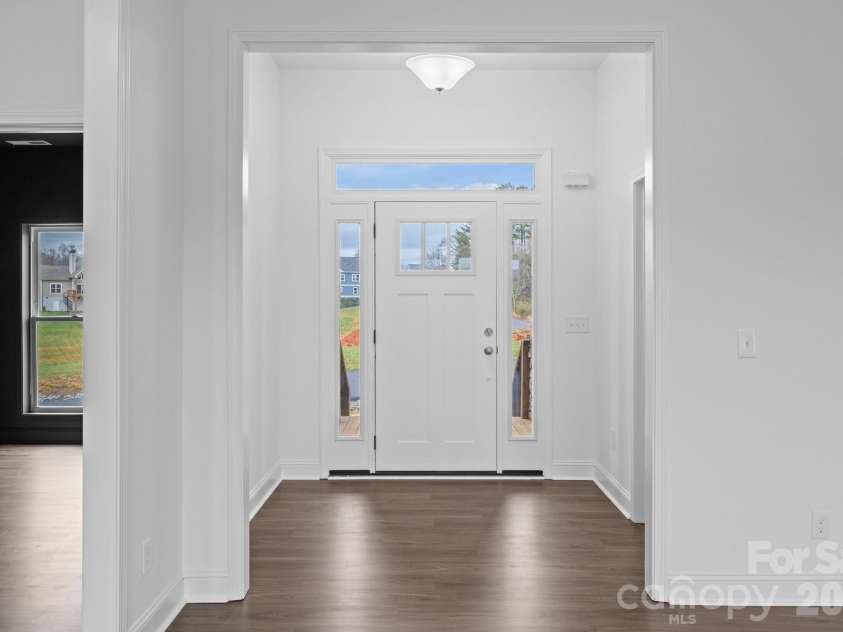 77 Horizon Way, Alexander, NC 28701.  MLS# CAR4411841, YatesRealty ID 46465. Front Entryway