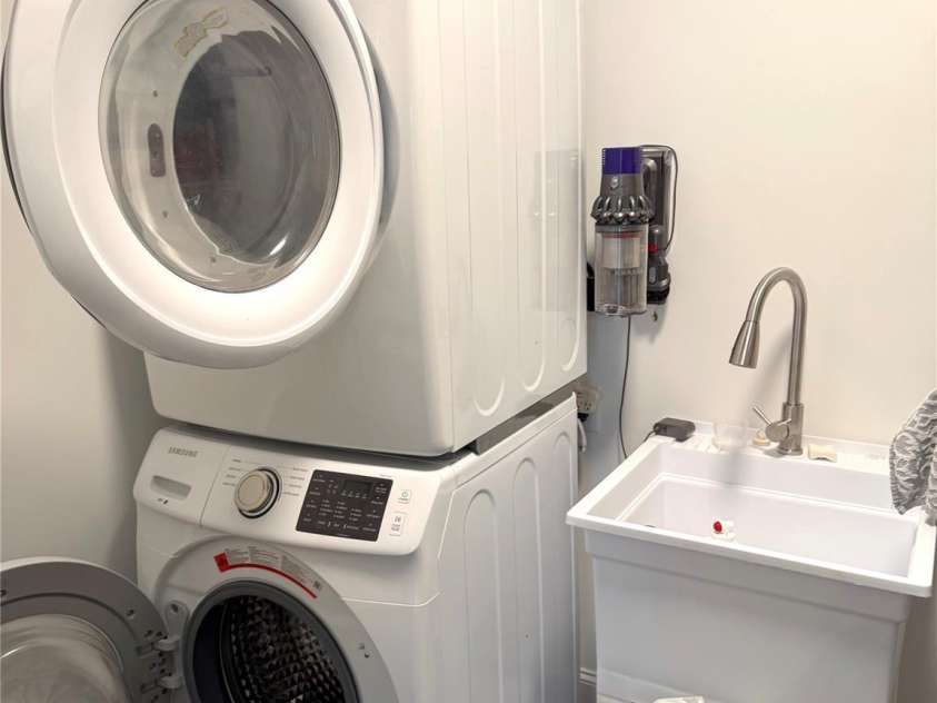 77 Horizon Way, Alexander, NC 28701.  MLS# CAR4411841, YatesRealty ID 46465. Washer/Dryer Stack w/ slop slink - included