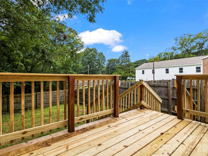 605 Kings Mountain Street, Clover, SC 29710.  MLS# CAR4416058, YatesRealty ID 46467. Deck and fenced backyard