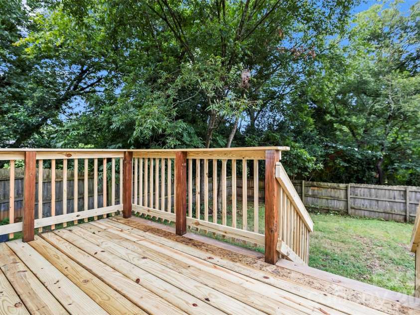 605 Kings Mountain Street, Clover, SC 29710.  MLS# CAR4416058, YatesRealty ID 46467. Deck and fenced backyard