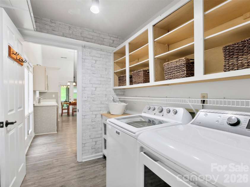 4 Tisha Lane, Hendersonville, NC 28739.  MLS# CAR4416809, YatesRealty ID 46470. Laundry room