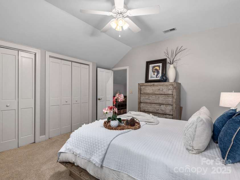 202 Bent Pine Trace, Hendersonville, NC 28739.  MLS# CAR4308602, YatesRealty ID 4648. Upper Level Bedroom