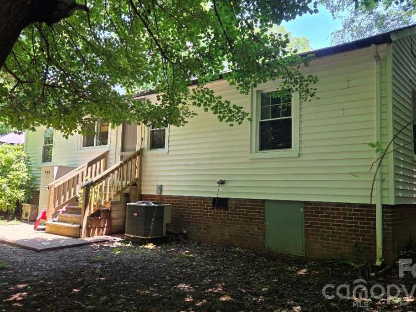 809 Alexander Street, Lincolnton, NC 28092.  MLS# CAR4395562, YatesRealty ID 46489. Back view